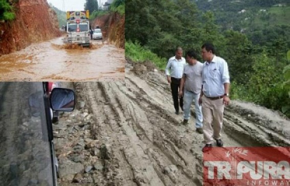 Assam government takes initiative to improve condition of NH-44 Assam government takes initiative to improve condition of NH-44